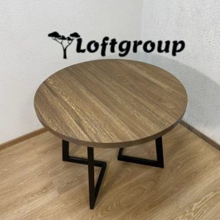 Деревянный круглый стол 60 см
