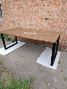 Письмовий стіл з масиву дерева лофт купити Київ, Харків, Льві