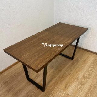 Большой стол в стиле лофт