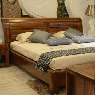 Кровать для спальни в стиле Лофт