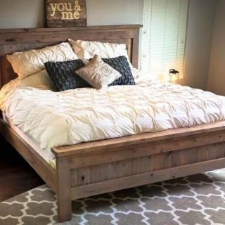 Деревянная кровать на заказ
