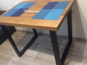 Кухонний стіл на замовлення з дуба, ясена купити у Київ, Львів, Харків.