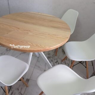 Купить круглый стол из дерева