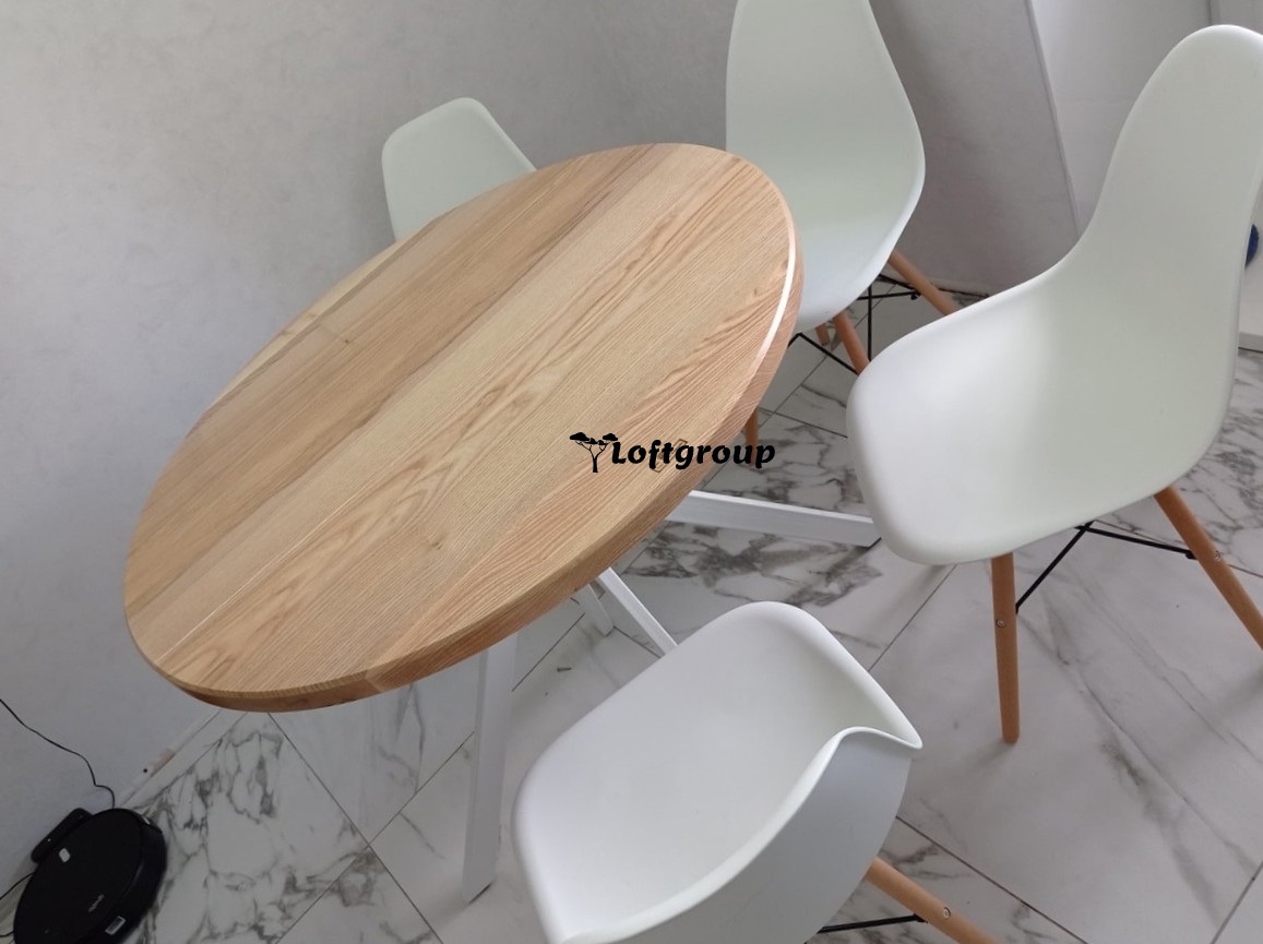 Купить круглый стол из дерева