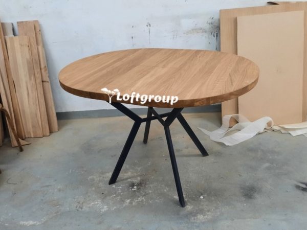 Розкладний стіл на кухню в стилі лофт