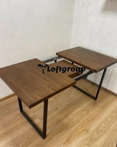 Раскладной стол в стиле лофт