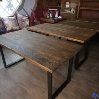 Деревянные столы лофт для ресторана и кафе