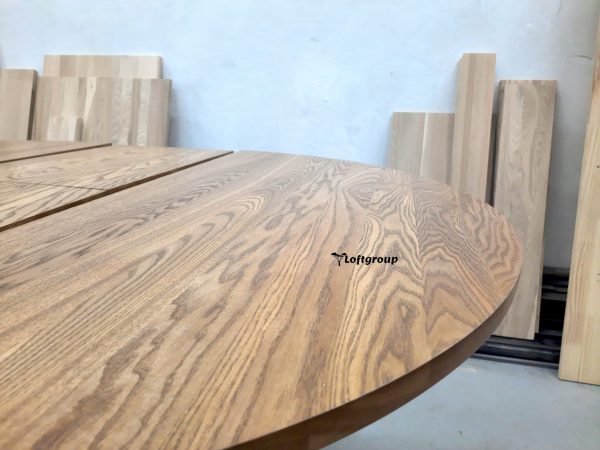 Розкладний лофт стіл з масиву дерева