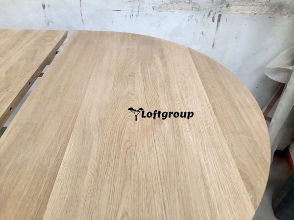 Розкладний лофт стіл з масиву дерева