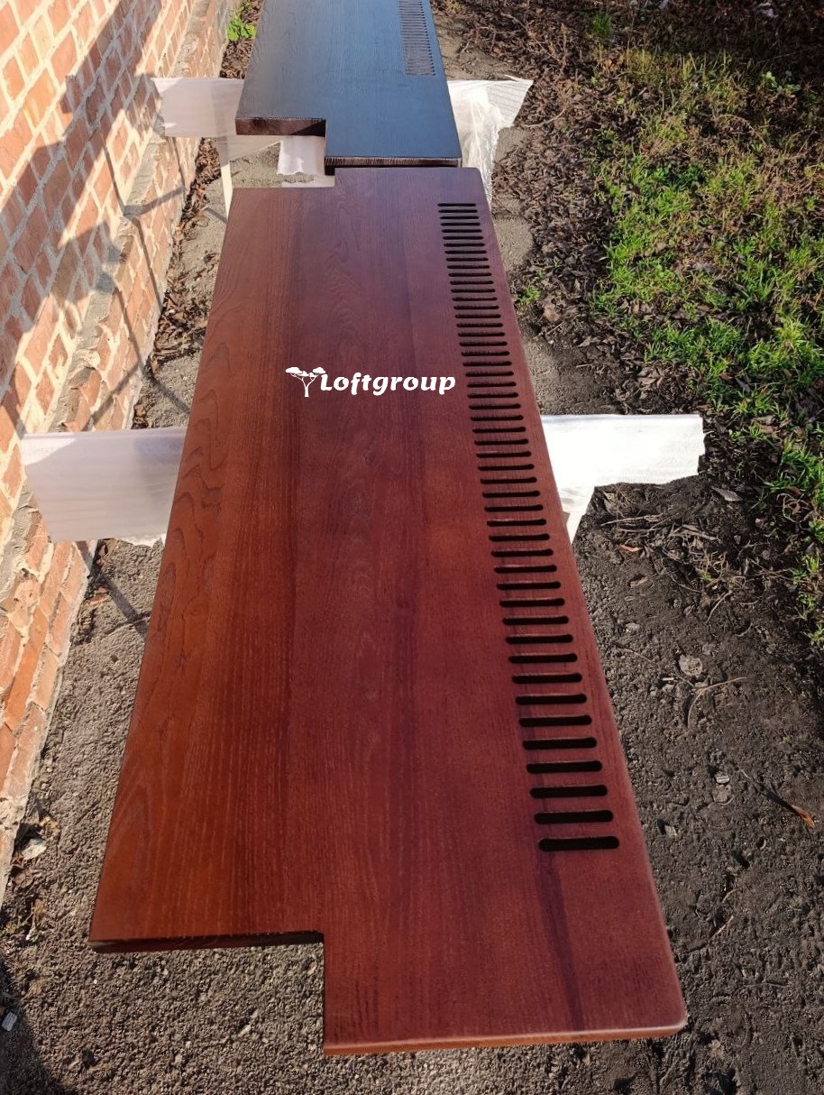 Деревянный подоконник