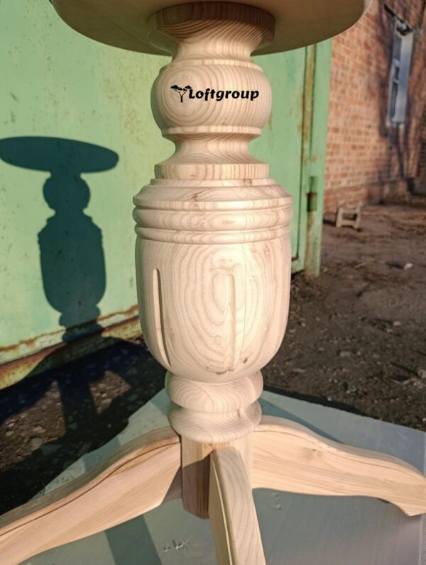 Опора база для столу із ясена