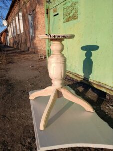 Опора для стола из массива дерева купить Киев, Одесса, Харьков