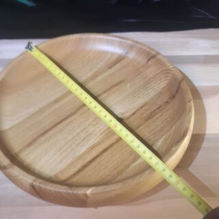 Дерев'яна тарілка для шашлика
