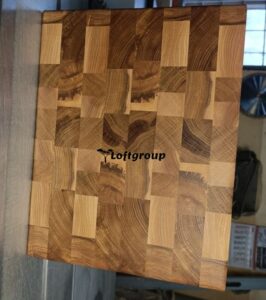 Торцевая кухонная доска купить Киев, Одесса, Харьков из дуба, ясеня
