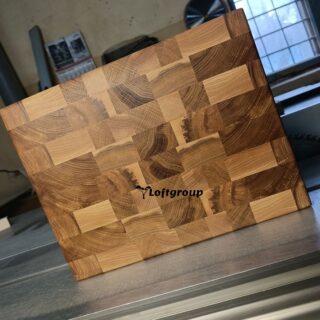 Торцевая кухонная доска