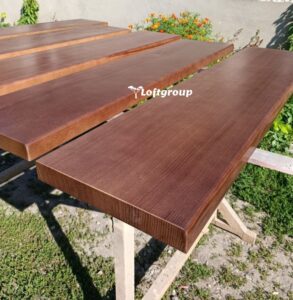 Дерев'яні підвіконня із захистом від сонця купити Київ, Харків, Львів