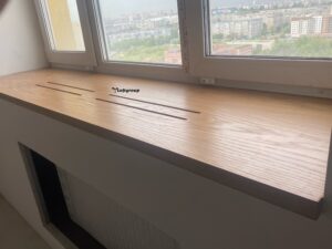 Підвіконня з отворами для радіатора опалення купити купити Київ, Львів, Харків